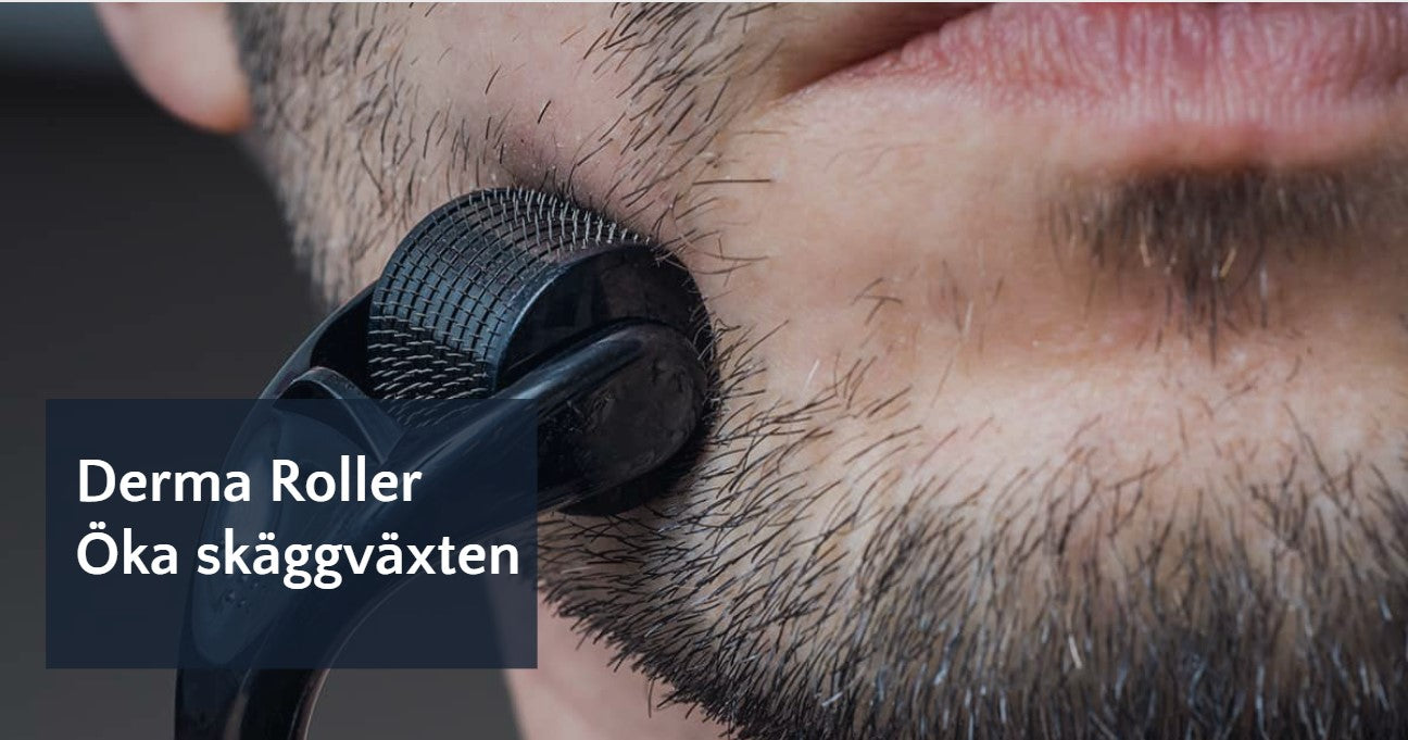 Derma Roller ökar skäggväxten